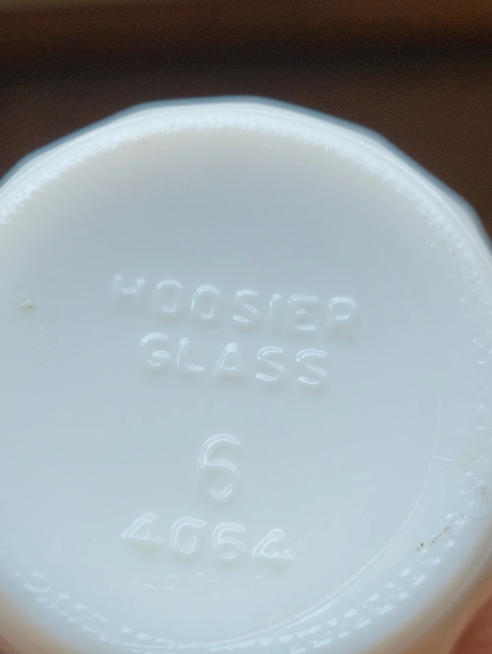 Hoosier Glass Vintage White Milk Glass Bud Vase